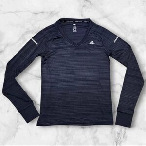 Adidas Medium Running Blue Long Sleeve
